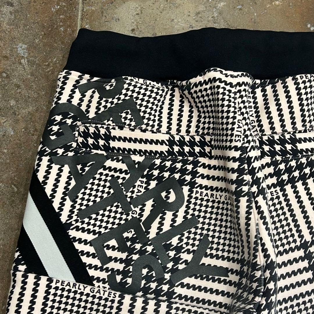 PEARLY GATES NOモノフィラエアクッション ダンボールニットパンツ