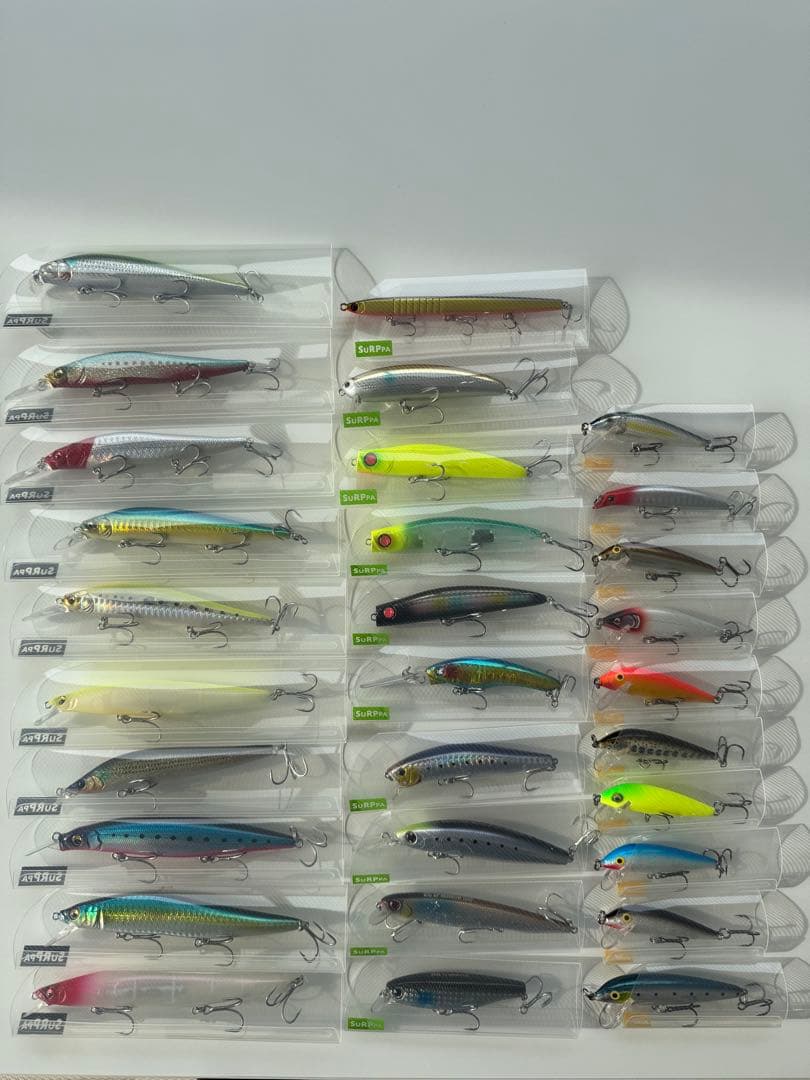 シーバス引退セット　ルアー230個超え