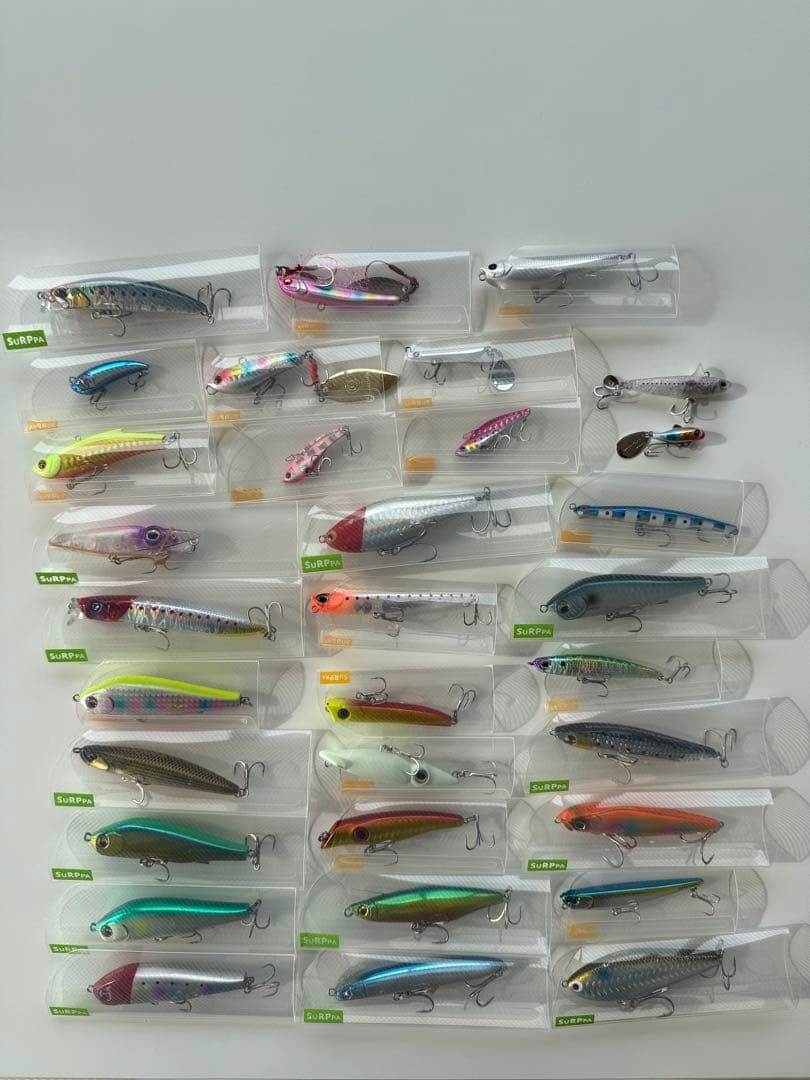 シーバス引退セット　ルアー230個超え