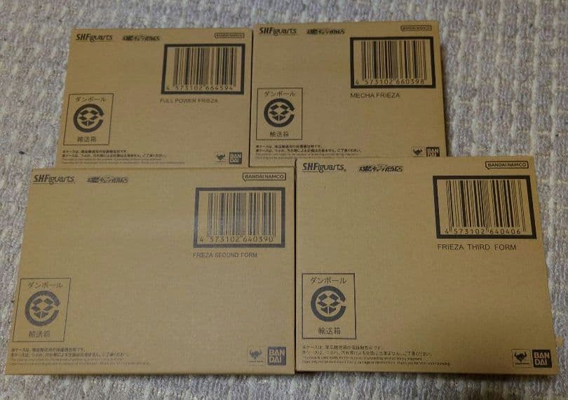 S.H.Figuarts　フリーザ4種セット