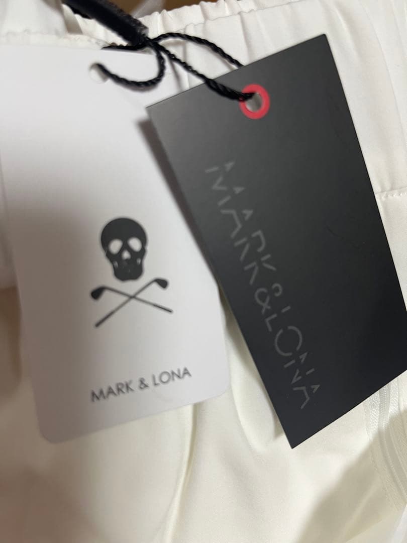 新品　MARK&LONA メンズゴルフパンツ　タグ付け