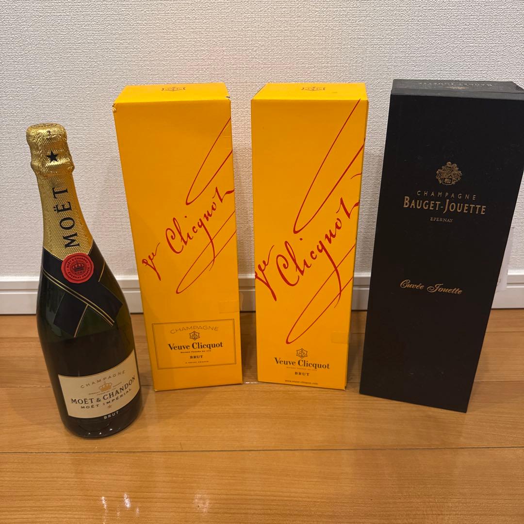 シャンパンセット　750ml×4本