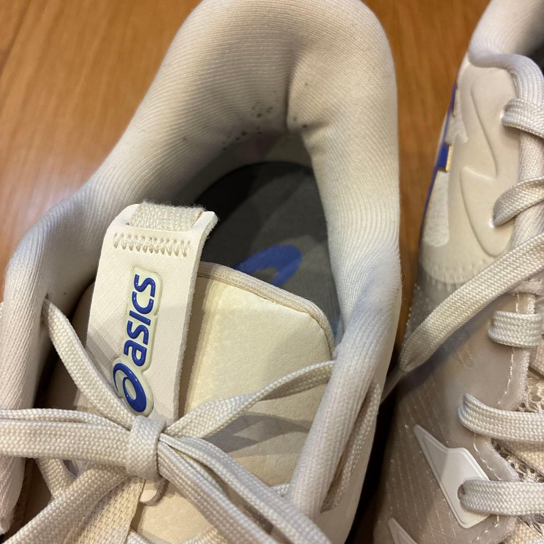 ASICS ホワイト/ブルー シューズ