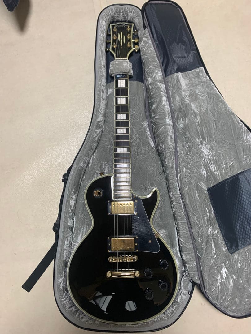 Grass Roots G-LP-60C エレキギター (ケース、シールド付)