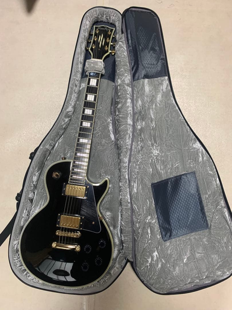 Grass Roots G-LP-60C エレキギター (ケース、シールド付)