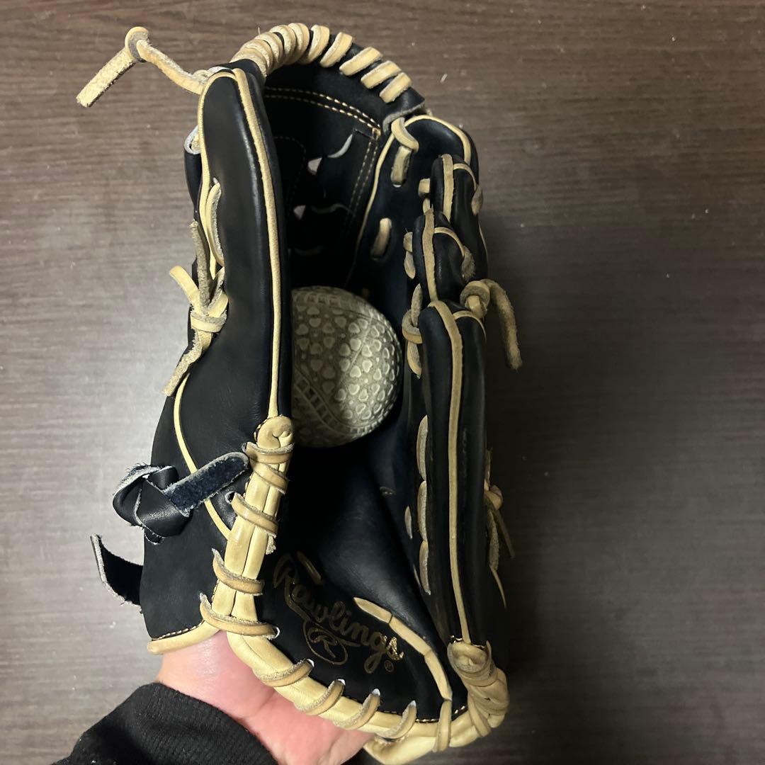 Rawlings 投手用 軟式グローブ ノーホール