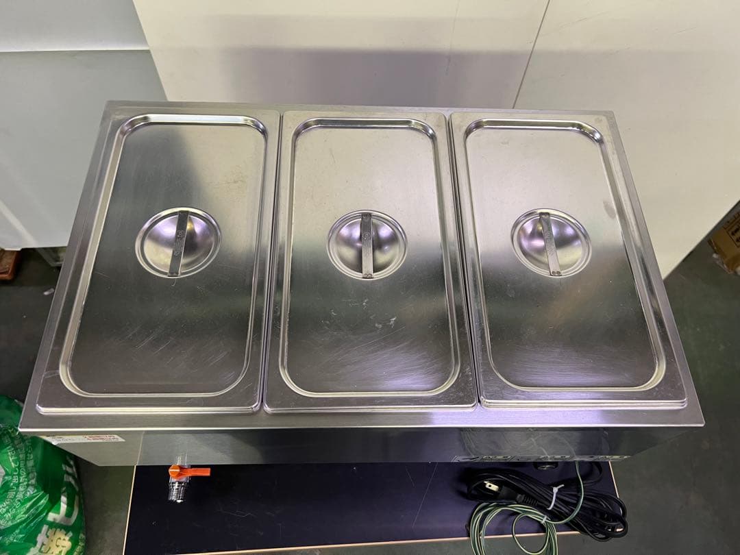 タニコー でんきウォーマー 横置き3槽