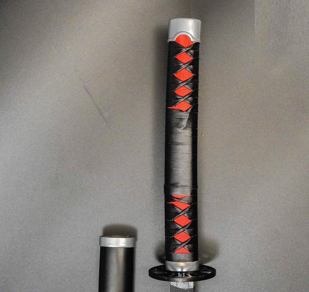 炭次郎　日輪刀　コスプレ　金属　刀　剣　鍔放射　国内100cm 【残3】