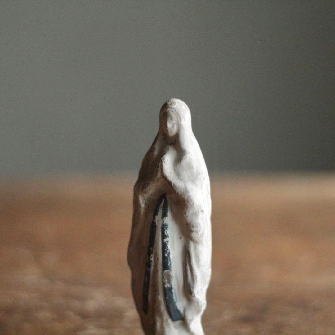 土人形 マリア像 オブジェ 古道具 アンティーク