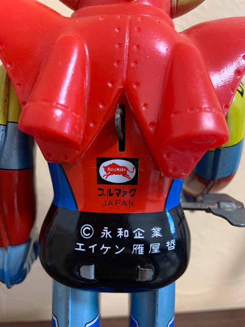 UFO戦士 ダイアポロン　ブリキ　頭部パーツ有　可動⭕️