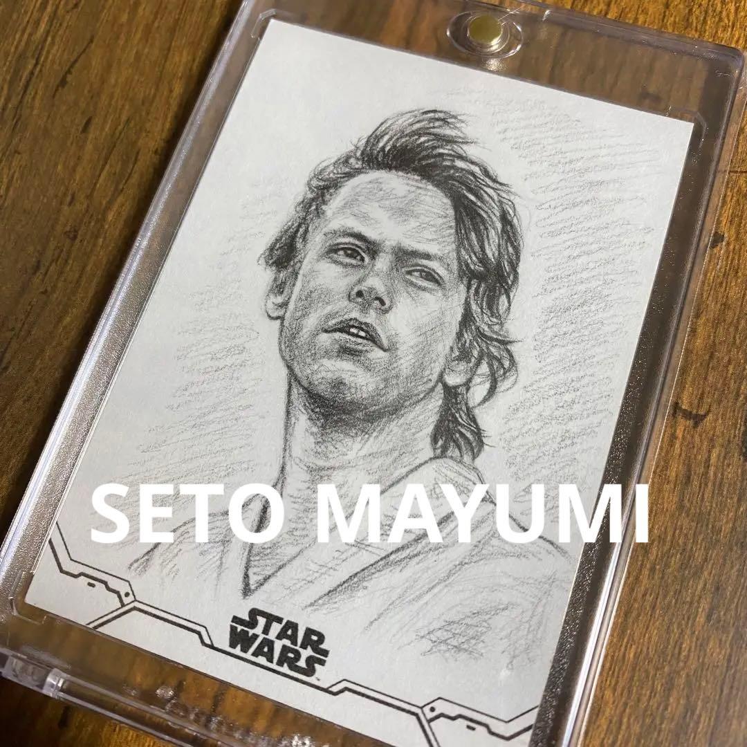 【激レア】STAR WARS topps SETO MAYUMI スケッチ