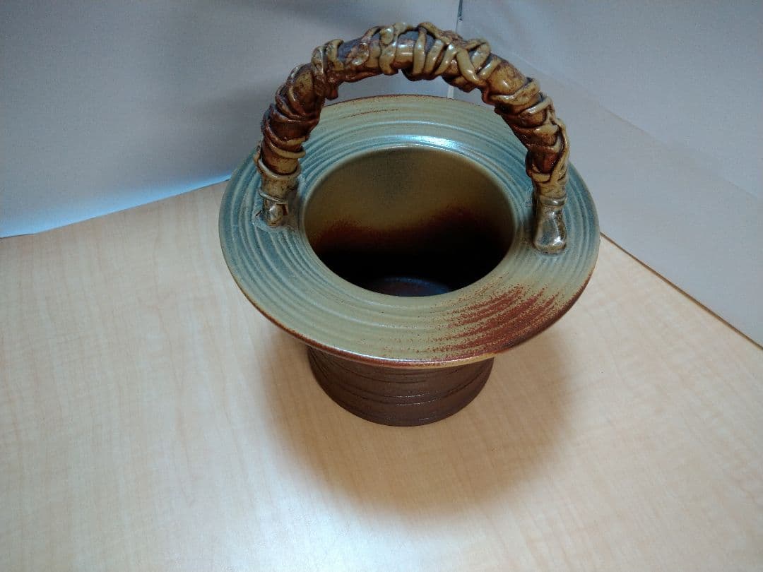花器　天降川焼き