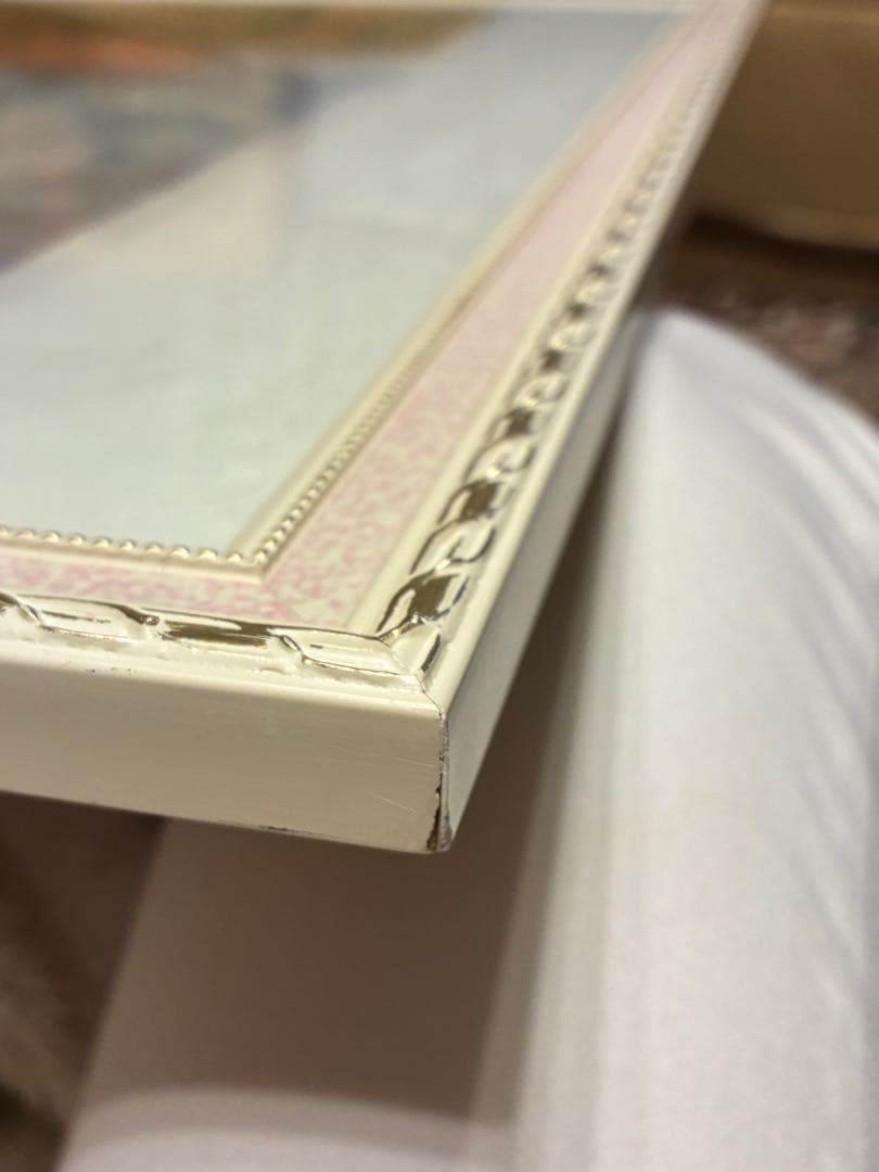 【美品】Dancers at Rest バレリーナ 絵画 青