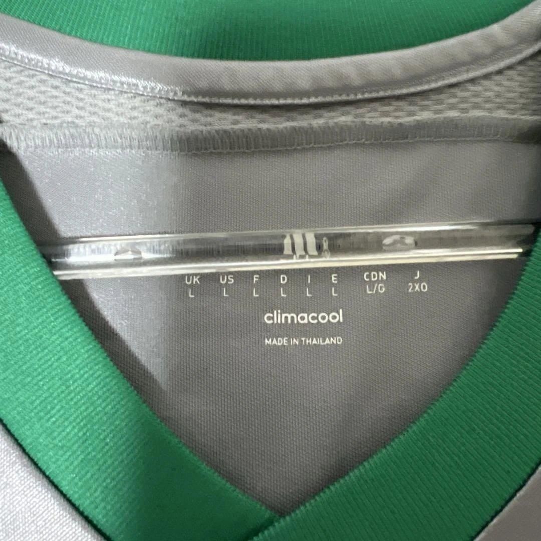 パルメイラス2015選手実使用キーパーサッカーユニフォームアディダスLサイズ