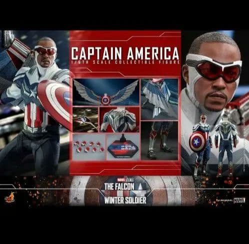 月末限定特価 ホットトイズ キャプテンアメリカ ファルコン＆ウィンターソルジャー