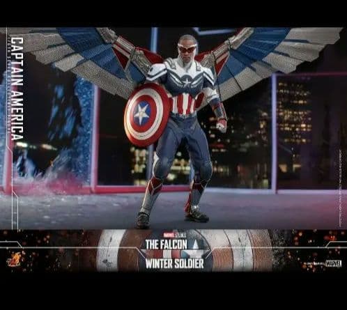 月末限定特価 ホットトイズ キャプテンアメリカ ファルコン＆ウィンターソルジャー