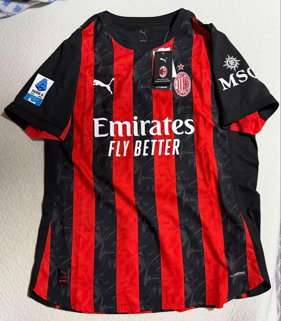 AC milan ミラン 25-26 ユニフォーム　オーセンティックXL値下げ可