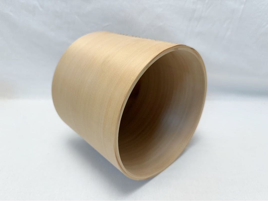 未使用 茶道具 杉木地 曲水指 綴目 煎茶道具 水差し 紙箱