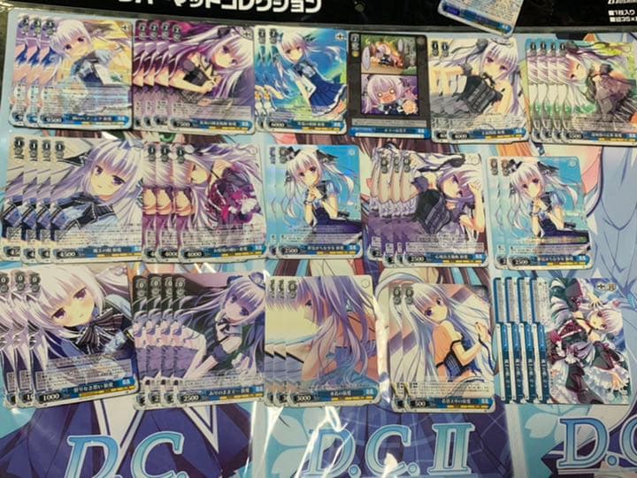 ヴァイスシュヴァルツ ダルセーニョ 風南島デッキ パーツ&光り物込み スリーブ付