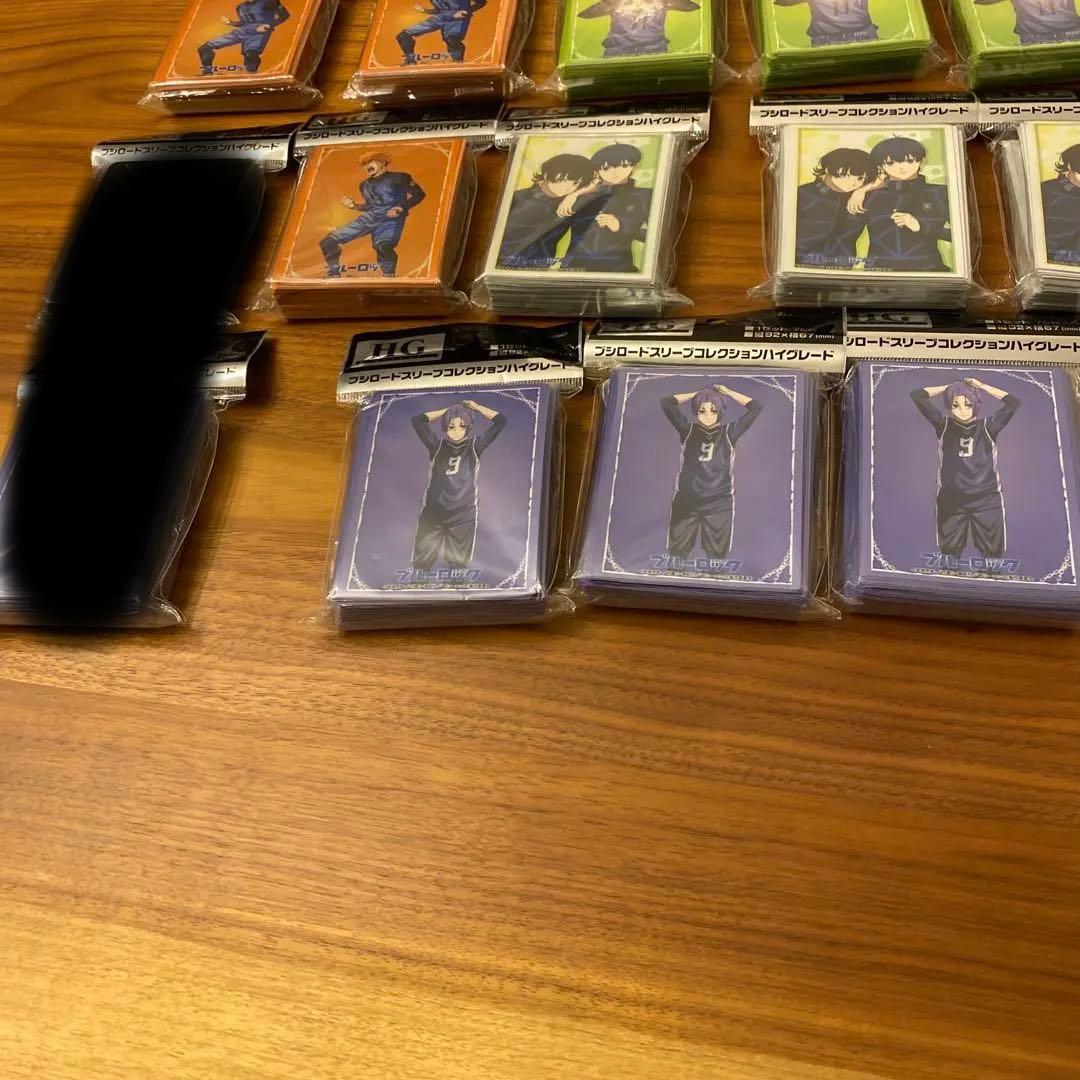 ブルーロック　カードスリーブ 75枚セット