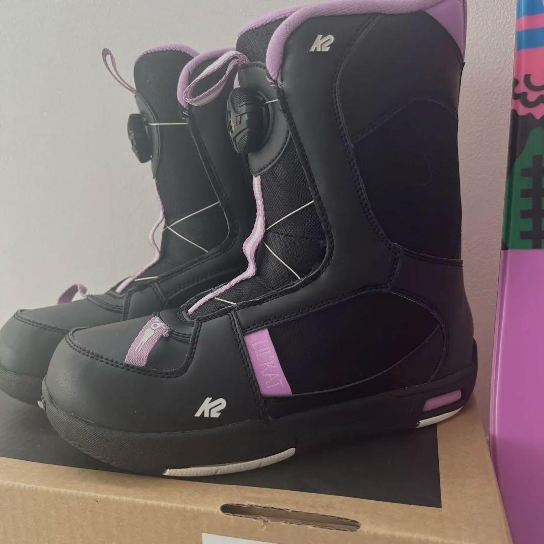K2✴︎使用3回✴︎LIL KAT スノーボードブーツ 22〜24センチ
