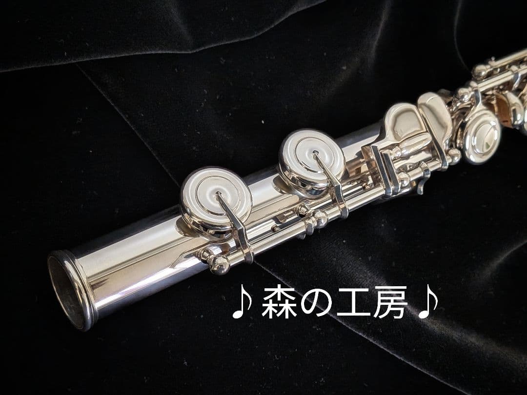 中古フルート専門店‼️部活応援‼️頭部管銀製 ヤマハフルートYFL451 Eメカ
