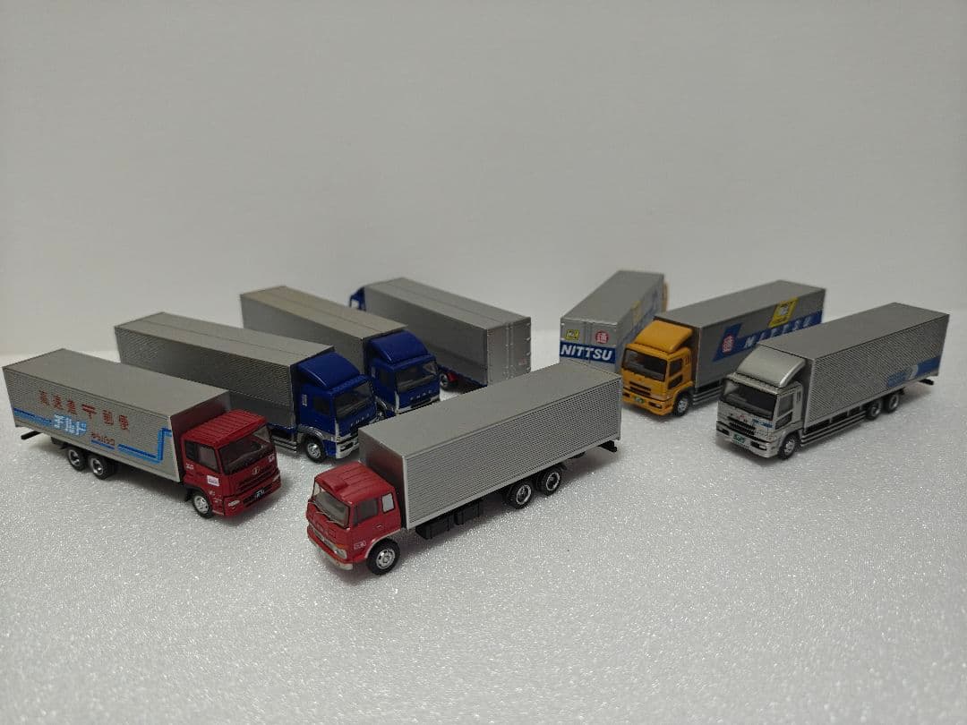 絶版 22台まとめ TOMYTECトラック・トレーラーコレクション他 ケース付
