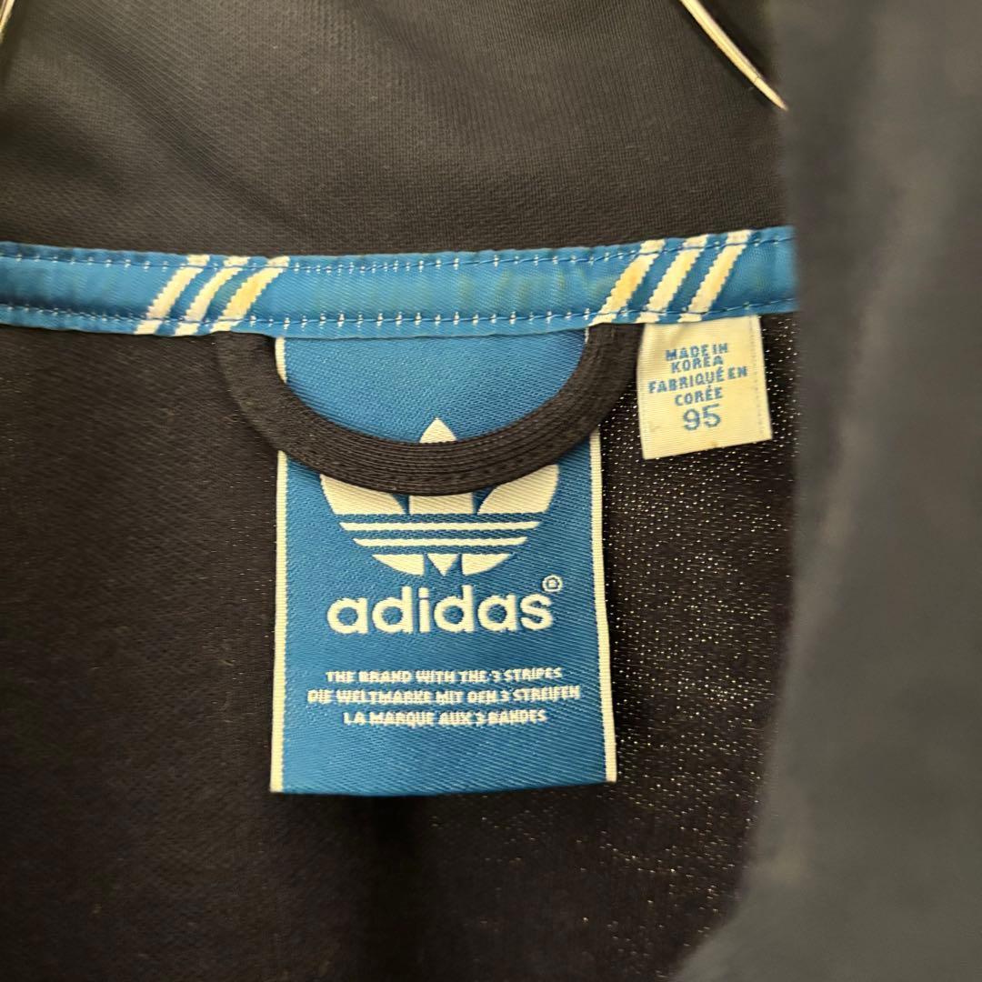 adidas トラックジャケット ジャージ ネイビー