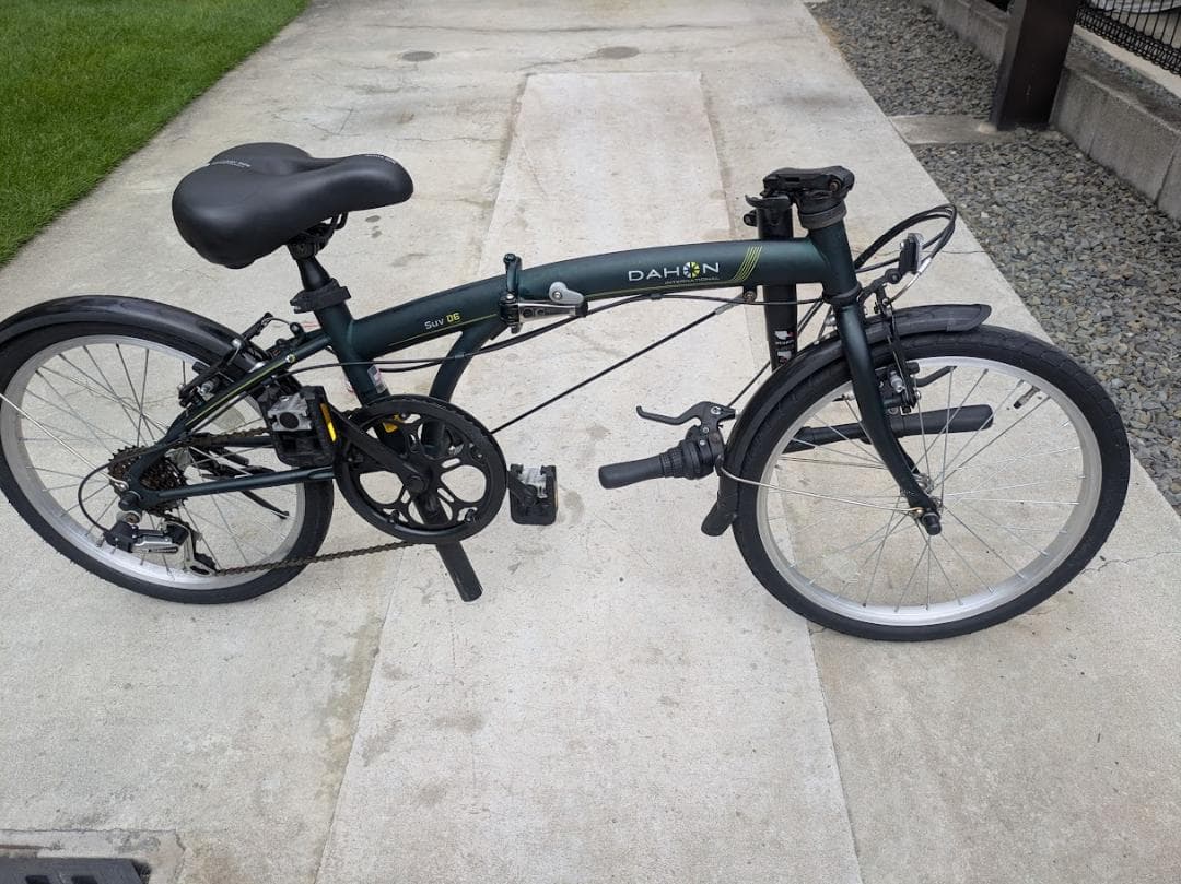 DAHON ダホン Suv D6 steel 折りたたみ自転車 グリーン