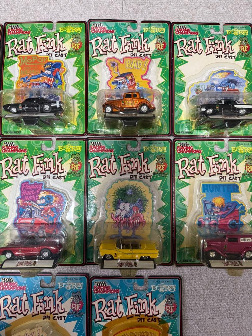 Rat Fink ラットフィンク ミニカー 16台セット ホットウィル