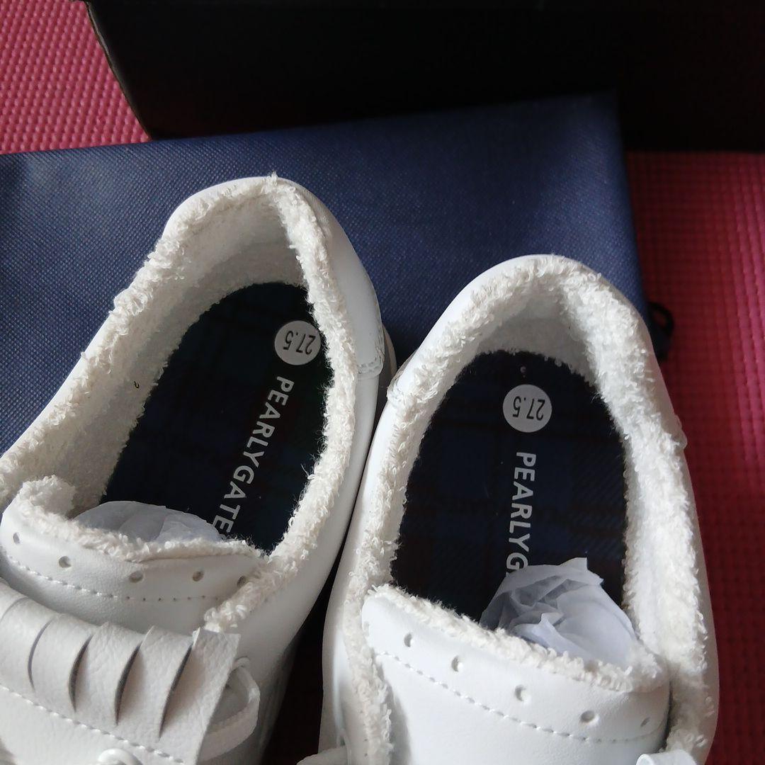 値下 PEARLY GATES キルトタン付 ゴルフシューズ 27.5