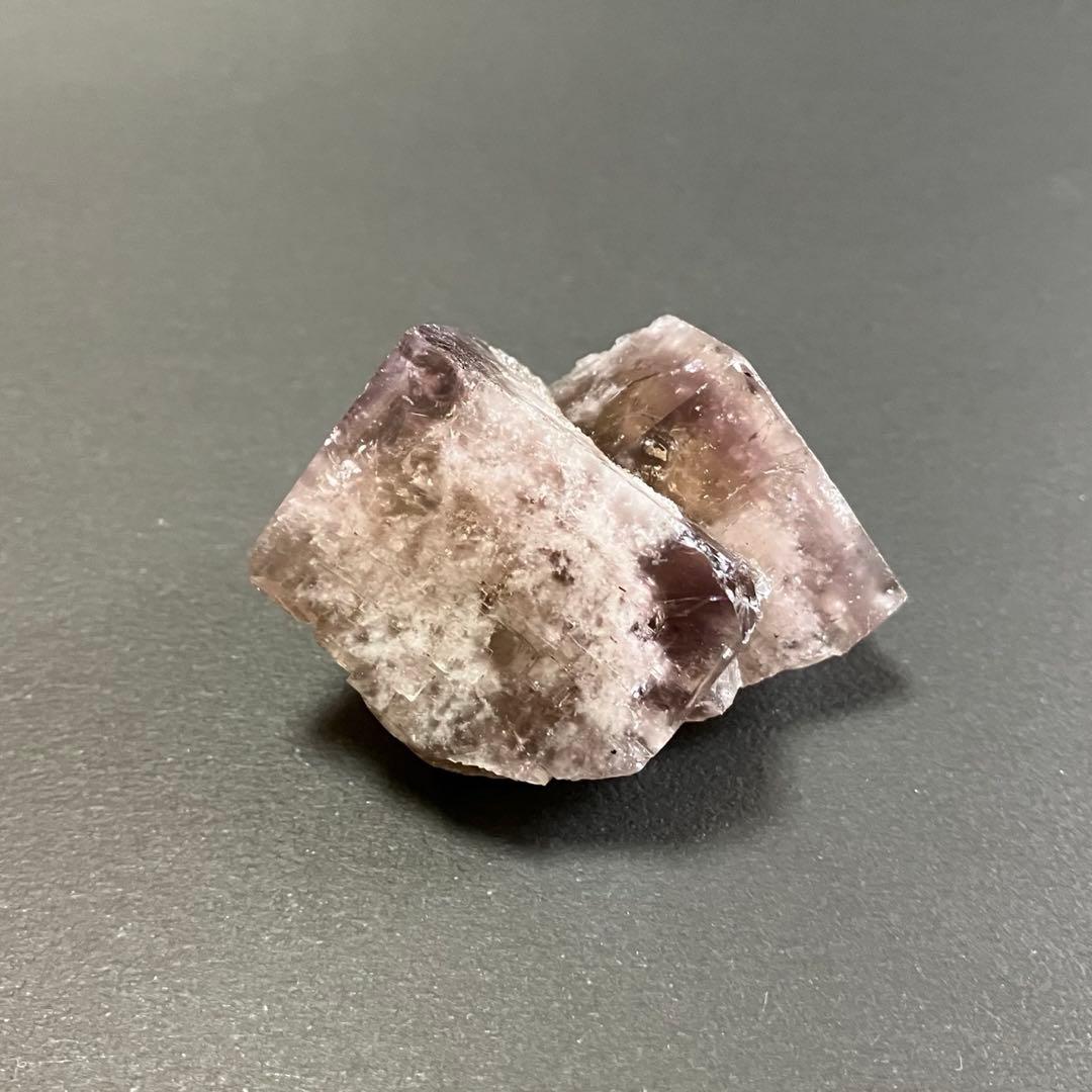 フローライト　レディアナベラ Sherry Twins Pocket 鉱物標本