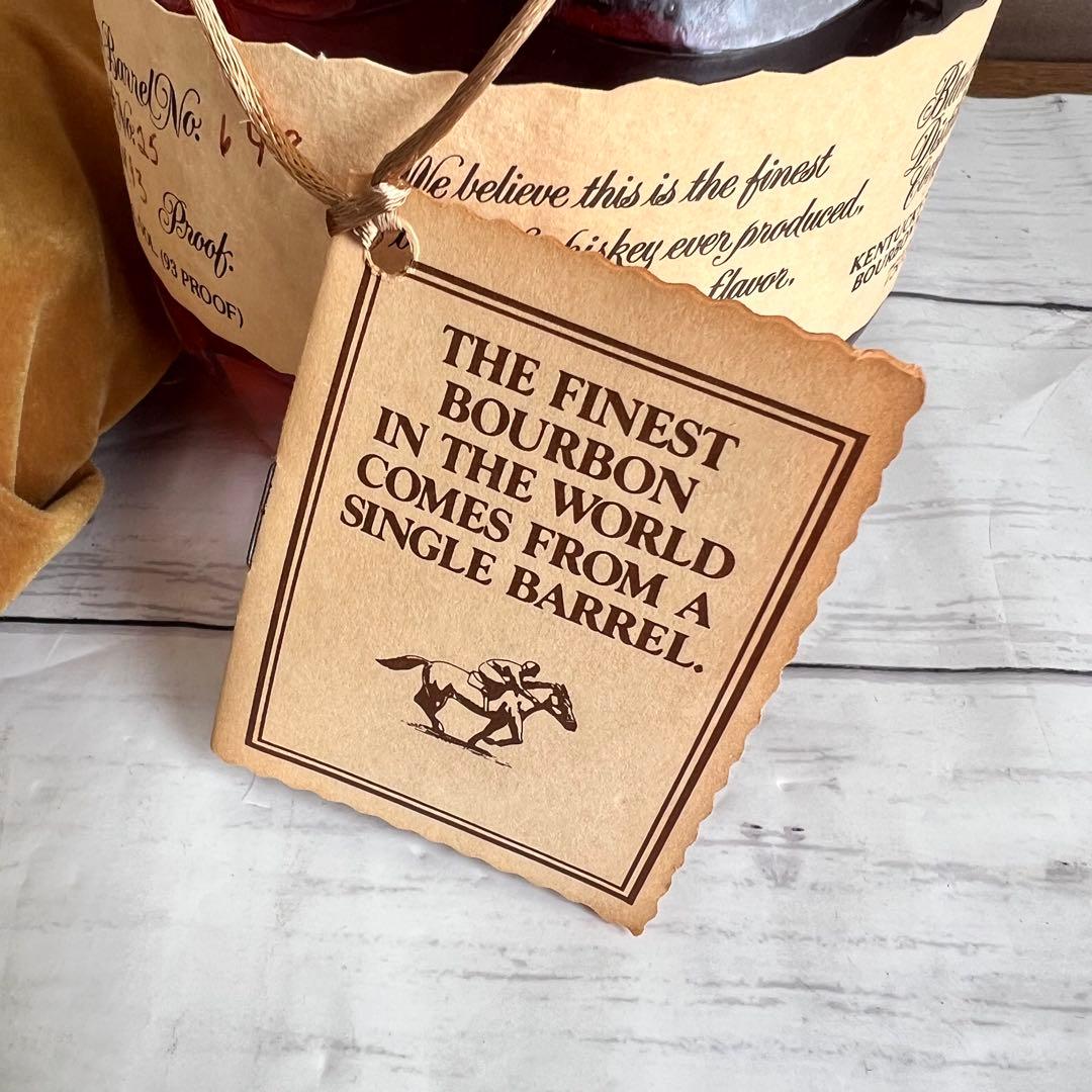 未開封 1990年 ブラントン バーボン ウイスキー 750ml