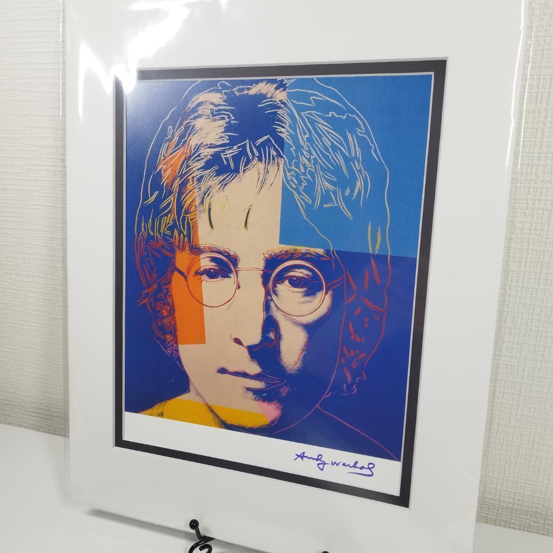 アンディ・ウォーホル ジョン・レノン リトグラフ アート 絵画 海外 eq9E