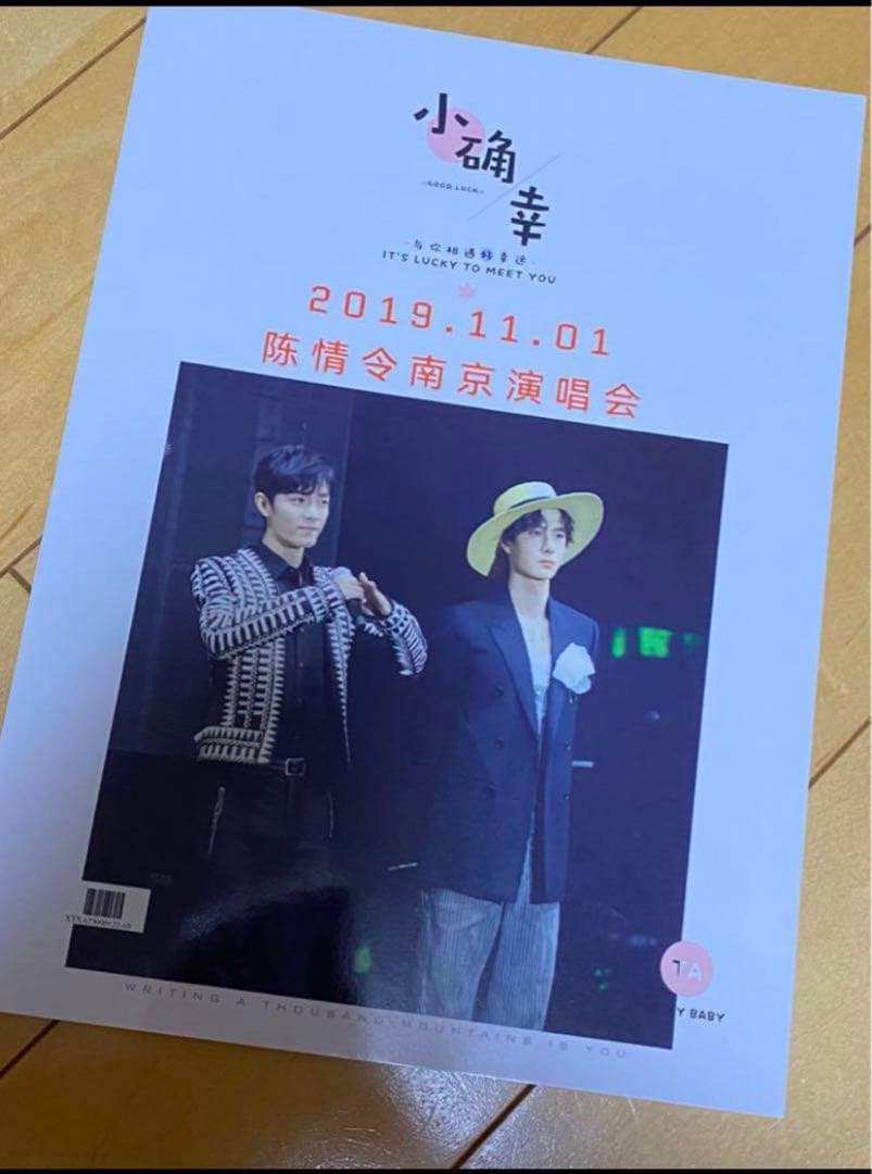 陳情令「南京コンサート」博君一肖 肖戦　王一博写真集