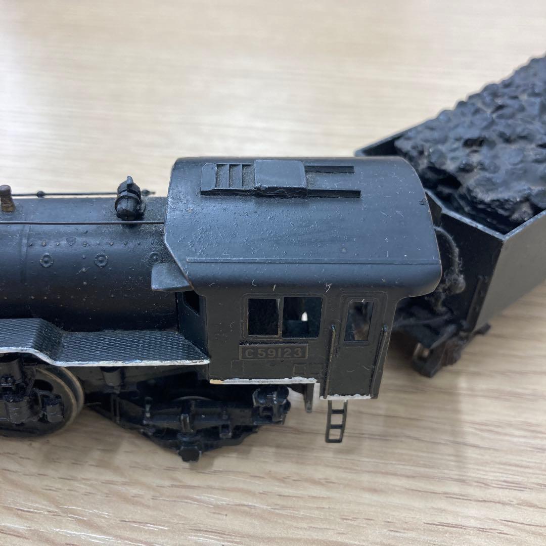 国鉄 C59形蒸気機関車 123号機 C59123 HOゲージ 模型 ジャンク