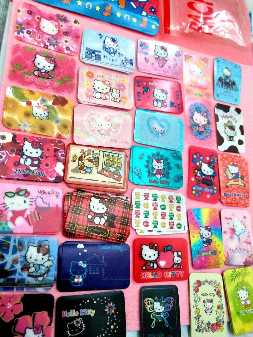 平成レトロ ハローキティ2000年代 フレークシール95枚