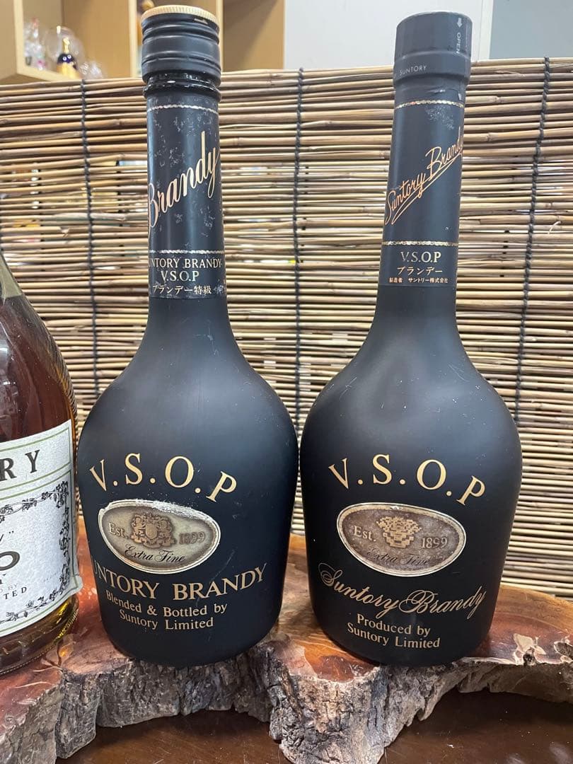 ヴィンテージ　ニッカブランデーＸＯ／サントリーブランデーＶＳＯＰ　大値引きします