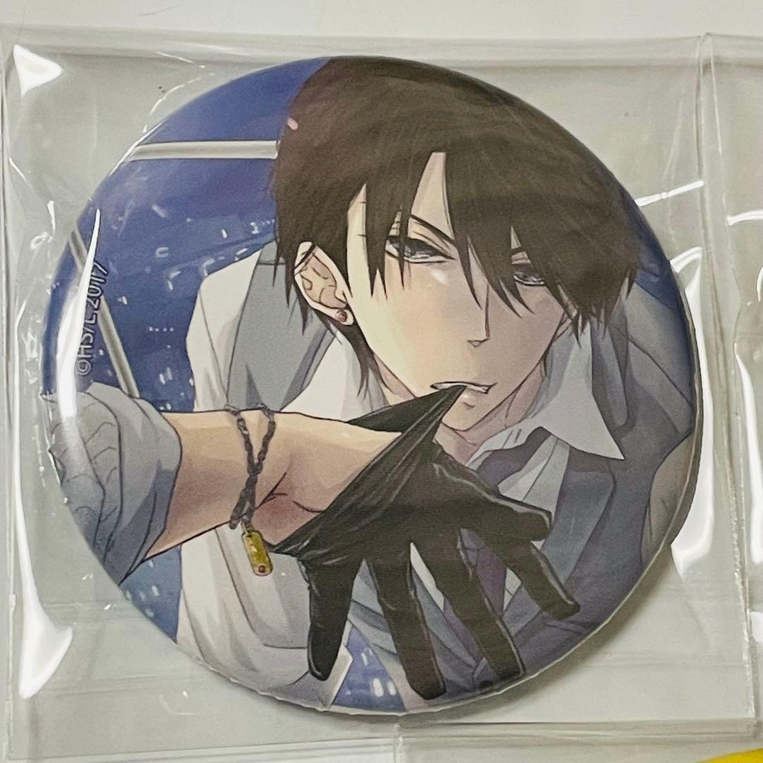 抱かれたい男1位に脅されています。　缶バッジ　2017 リブレ　桜日梯子