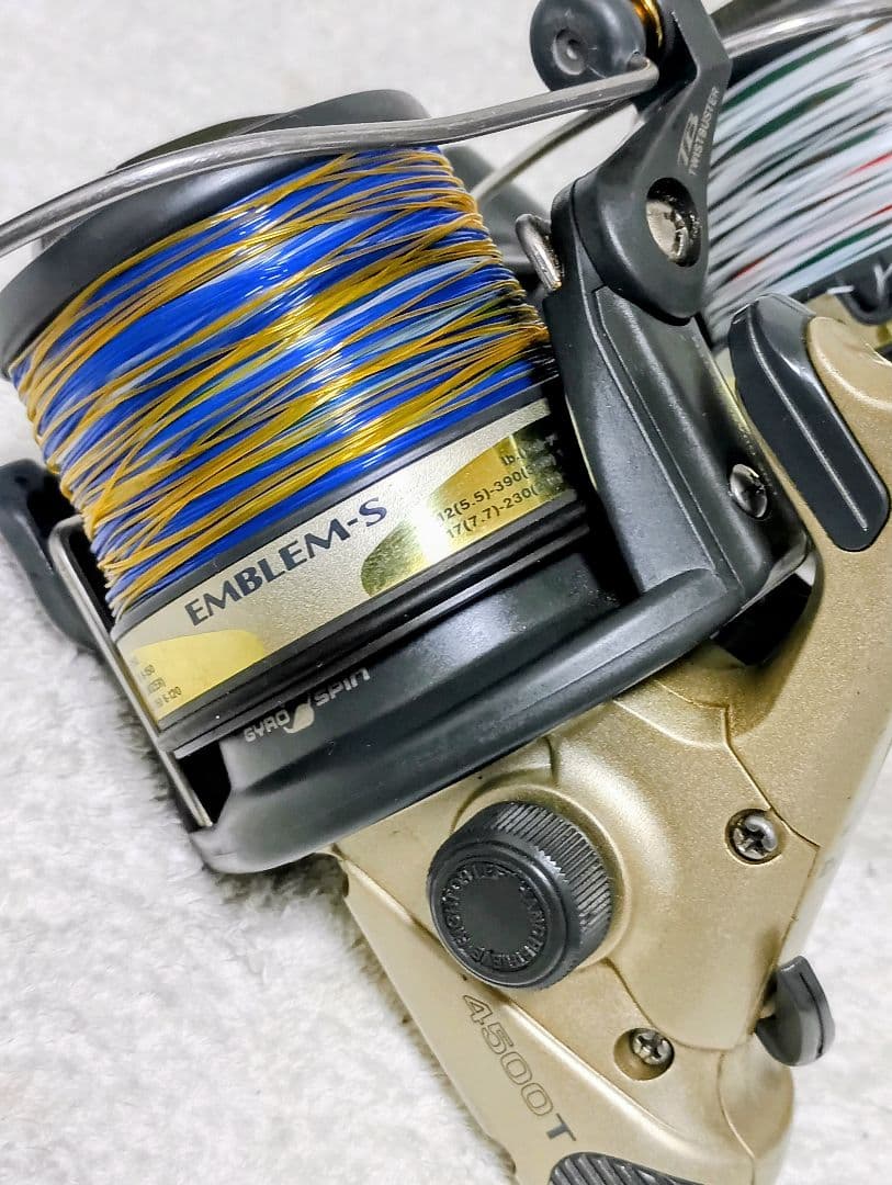 ダイワエンブレムS4500T遠投カゴ釣り専用リール！まとめて2台