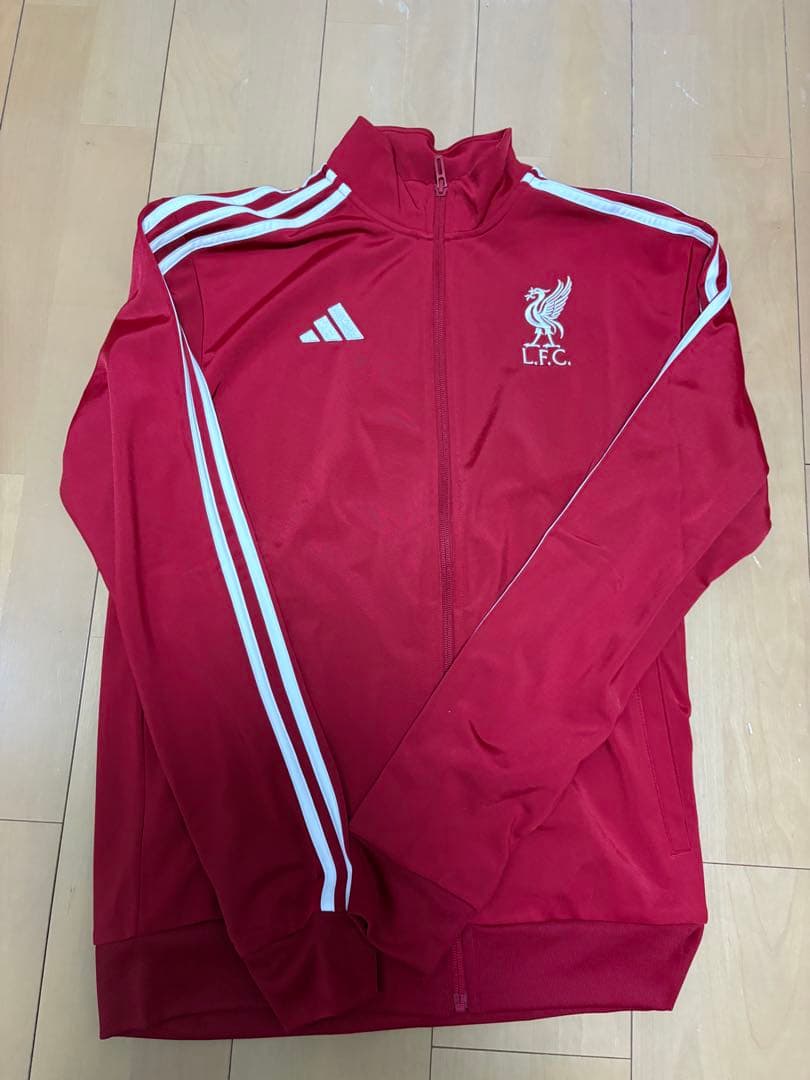 リバプールFC adidas トラックジャケット レッド