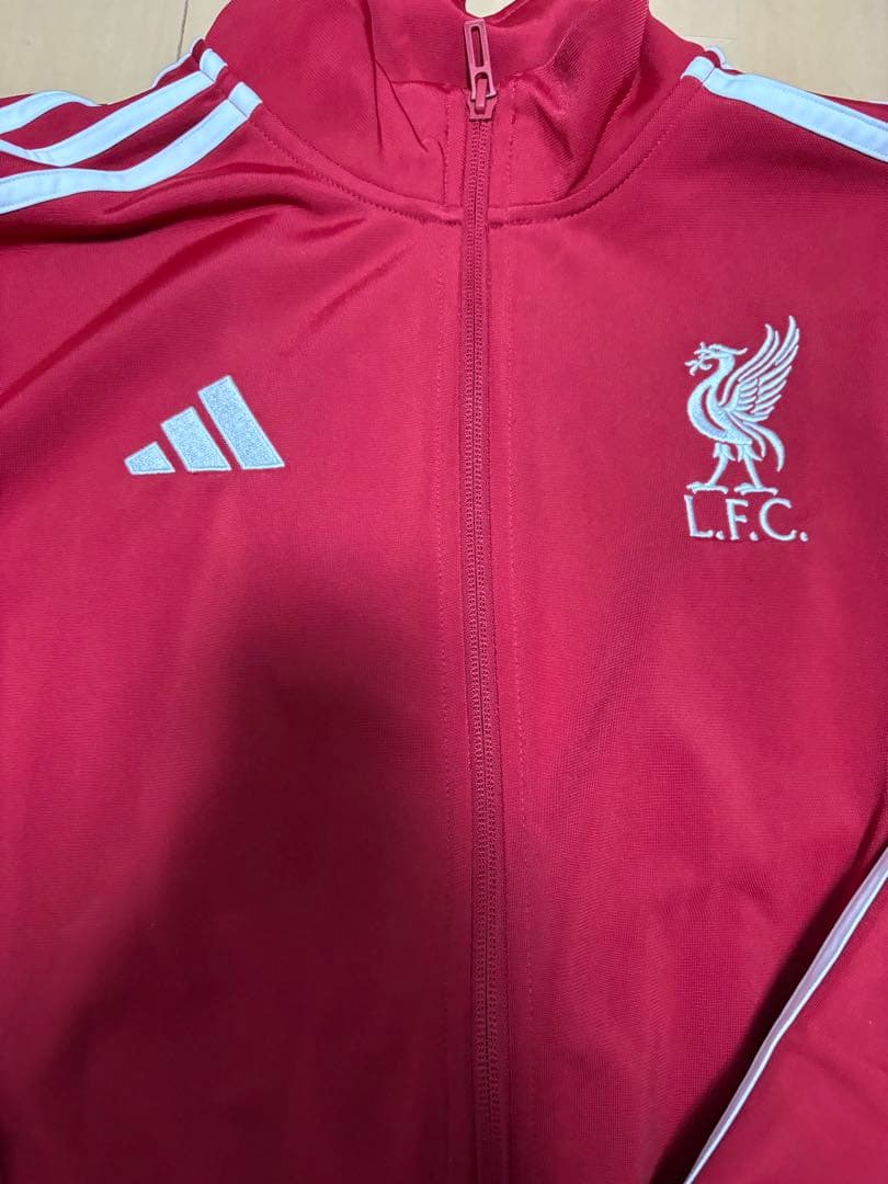 リバプールFC adidas トラックジャケット レッド