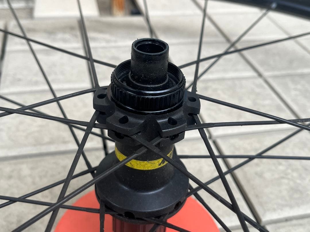 MAVIC ホイール Aksium DISC 前後セット Shimanoフリー