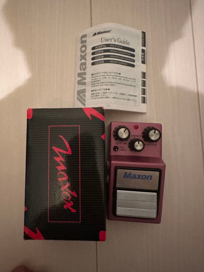 【週末発送】Maxon AD9Pro アナログディレイ