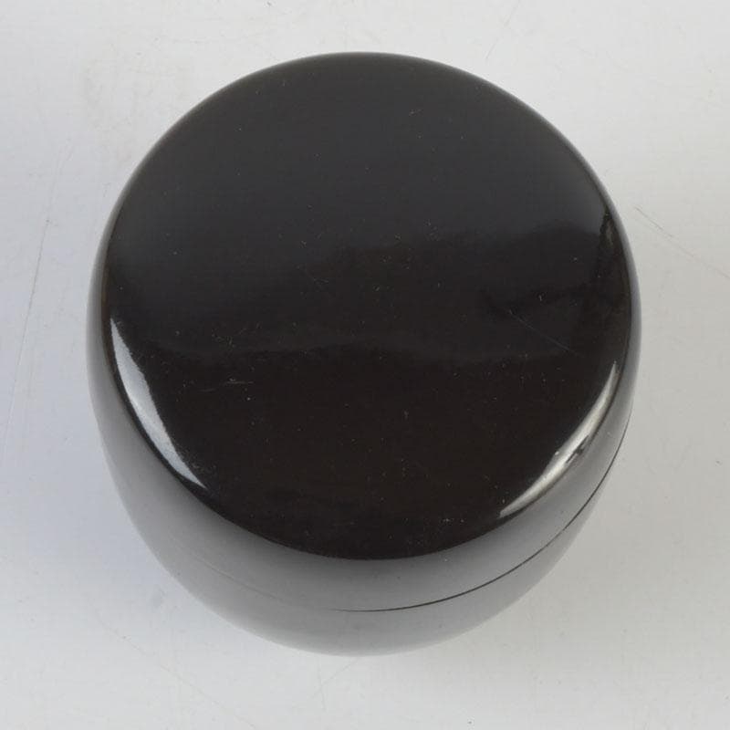 茶道具　黒漆　小棗　仕覆付　住山楊甫極め箱　V　9859