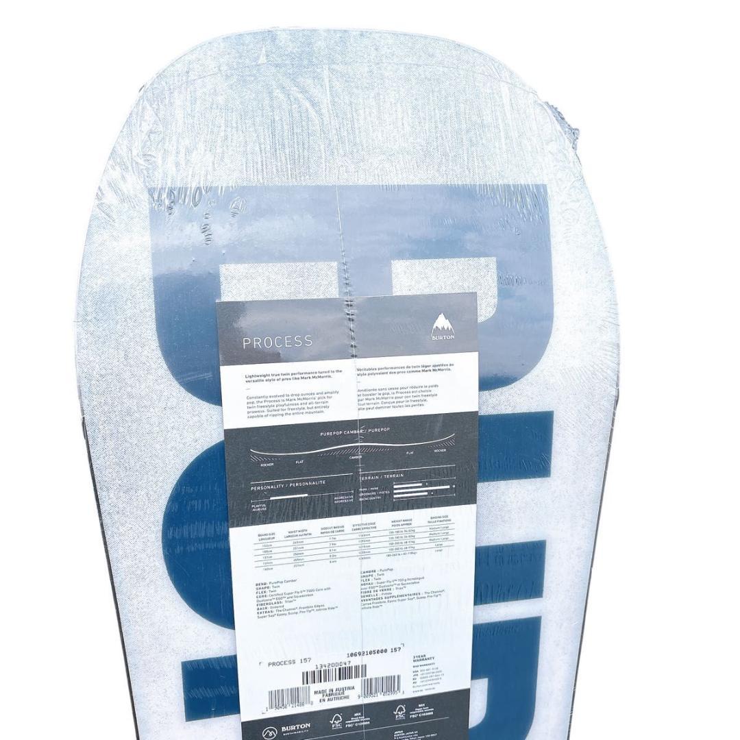 未使用品 BURTON バートン スノボ PROCESS 157 2019