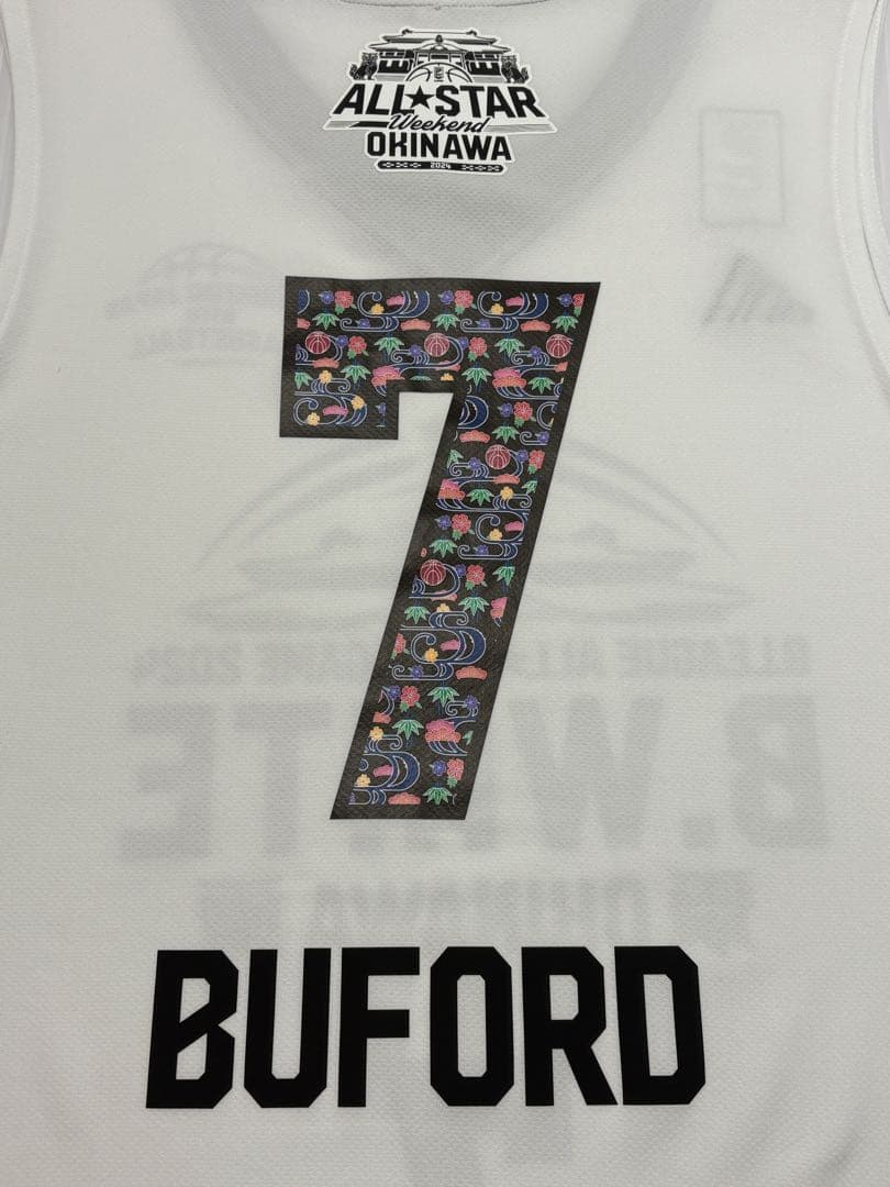 Bリーグ オールスター ユニフォーム ペリン・ビュフォード 7 バスケ