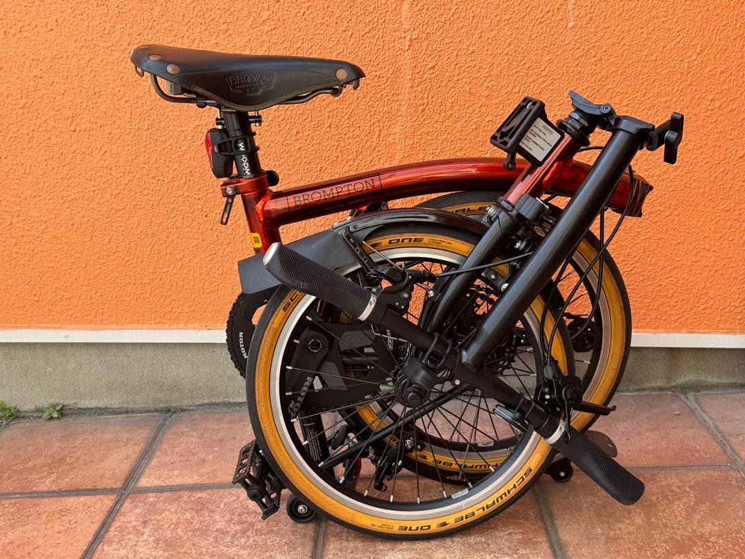 BROMPTON C Line SL2 フレイムラッカー カスタム外装5速