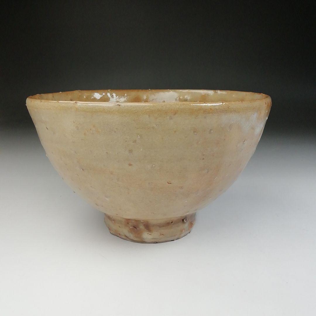 Ｔ４６２　茶碗　『萩焼』『原田隆峰』『仕覆付』　木箱　抹茶碗　茶道具