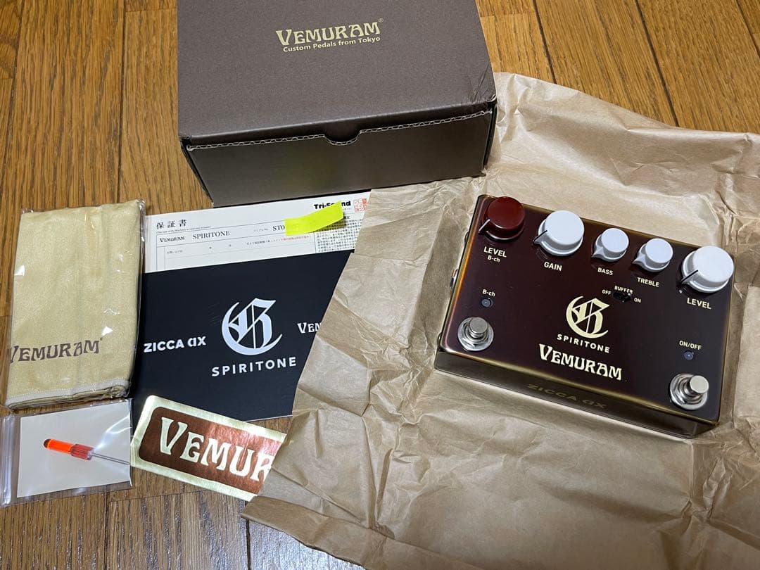 【新品・未使用】VEMURAM SPIRITONE 1st ロット